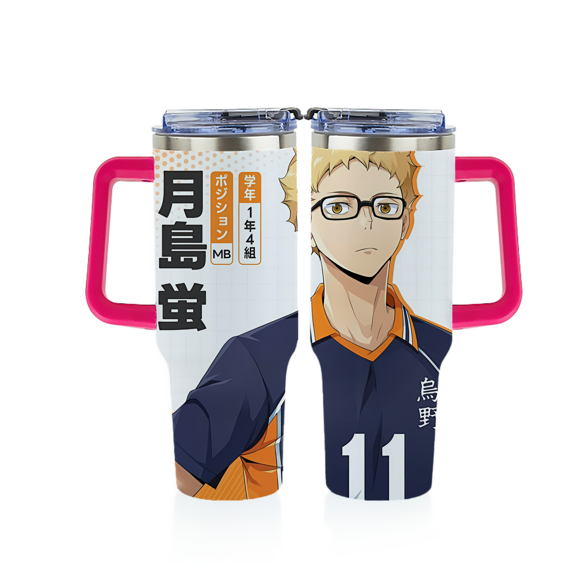 （画像用） ハイキュー!! Haikyu!! 1200ｍLフルプリント車用タンブラー